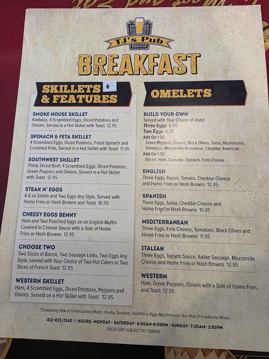 Jodi B's Restaurant Menu - Image 2